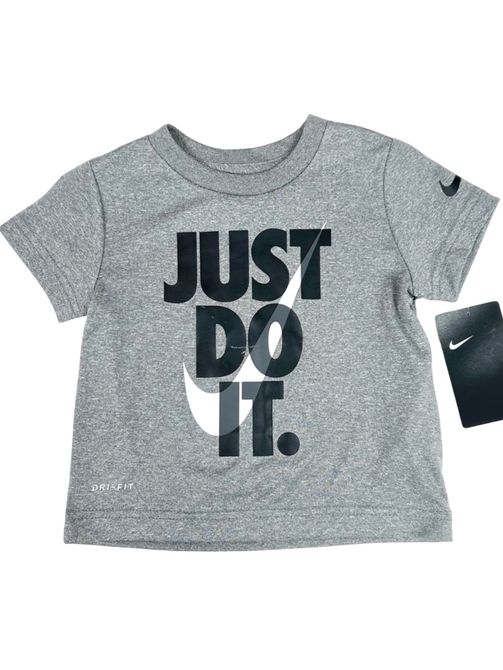 NWT NikeDRI-FIT “Just Do It” Short Sleeve Shirt
